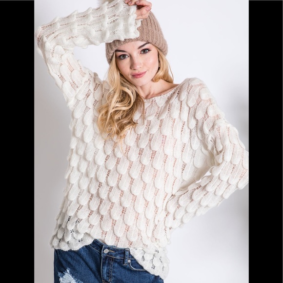 Gorgeous Feather Sweater - Picture 8 of 8